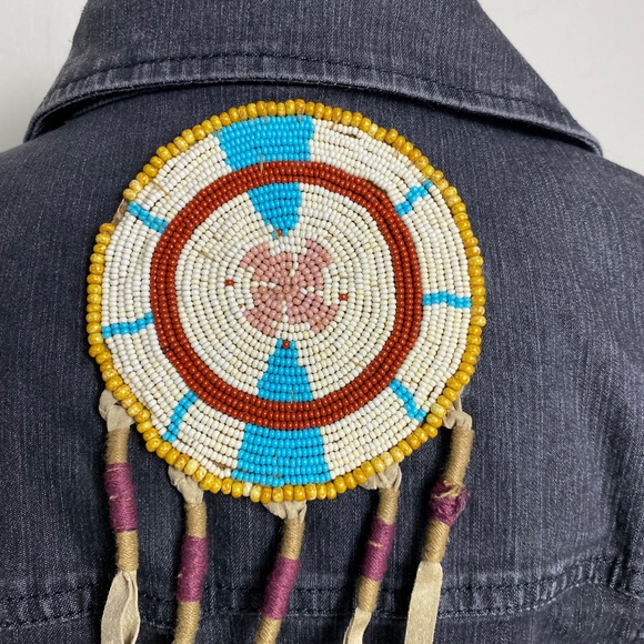 Hand Crafted One of a king Jacket American Indian inspired - Picture 2 of 13